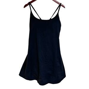 Black Athletic Dress w/ Shorts Lined Padded Built in Bra Athleisure Size 3X